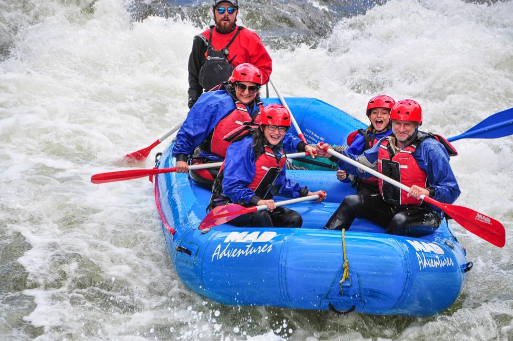 white water rafting overnight trips colorado